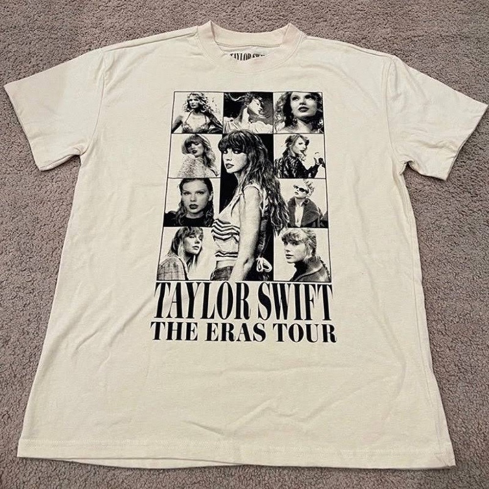 Taylor Swift The Eras Tour Beige Shirt